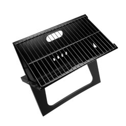 Alternative view of Barbecue Gril Poêle à Charbon Pliable et Portable Noir, Garantie 1 Mois