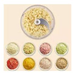 Alternative view of Mini Hachoir Electrique sans Fil avec Chargement USB 45W Rose 100ml