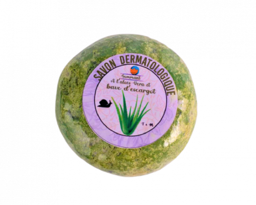 Savon Nature et Dermatologique à l'Aloe Vera et Bave d'Escargot
