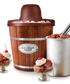 Seau à Glace en Bois 4 Pintes Nostalgia 4 Litres