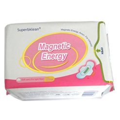 Alternative view of Serviette Hygiénique Magnétique SuperbKlean 100% coton, à Base de Produits Biologiques, 18 Serviette