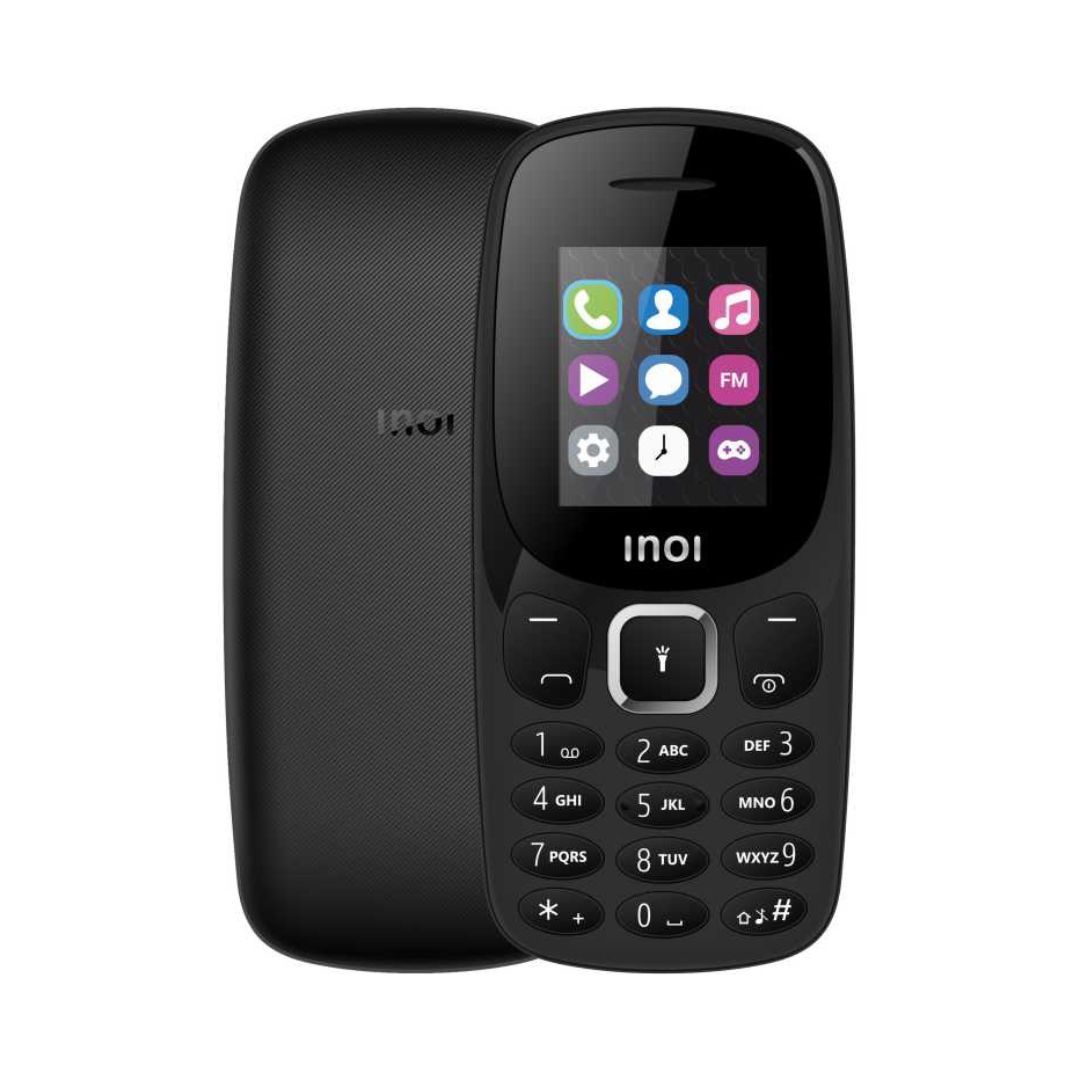 Téléphone Mobil Portable Inoi 100, 2 SIM, 2G GSM