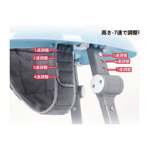 Trottinette Sécurisée Pliable pour Bébé avec Table à Manger Musicale – Image 5