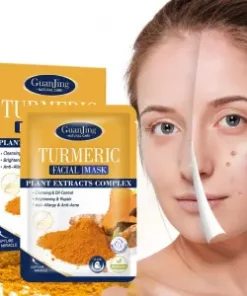 Masque Facial au Curcuma Guanjing 10 Masques