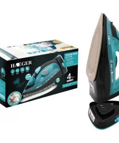 Fer à Repasser Vapeur Céramique sans Fil 2400W Haeger