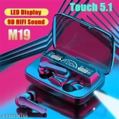 Alternative view of Ecouteurs Bluetooth Touch 5.1 M19