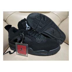 Baskets Hommes Nike AIR JORDAN 4 Noir