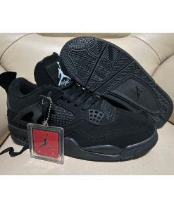 Baskets Hommes Nike AIR JORDAN 4 Noir