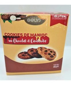 Cookies de Manioc au Chocolat et Cacahuètes 125g