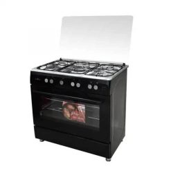 Alternative view of Cuisinière SUPER FLAME SFBOK-90605G Automatique en Inox, 5 Foyers, Garantie 3 Mois