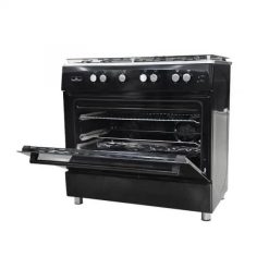 Cuisinière SUPER FLAME SFK906040G-BL Automatique en Inox, 5 Foyers, Garantie 3 Mois