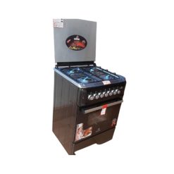 Cuisinière à Gaz EUROLUX, S6ST40G2-BR, 60x60 Haute Pression Automatique 4 Foyers, Garantie 3 Mois