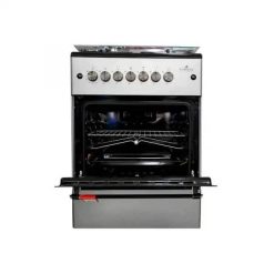 Alternative view of Cuisinière à Gaz EUROLUX S6ST40G2-IN 60x60, +1 Haute Pression Automatique 3 Foyers, Garantie 3 Mois