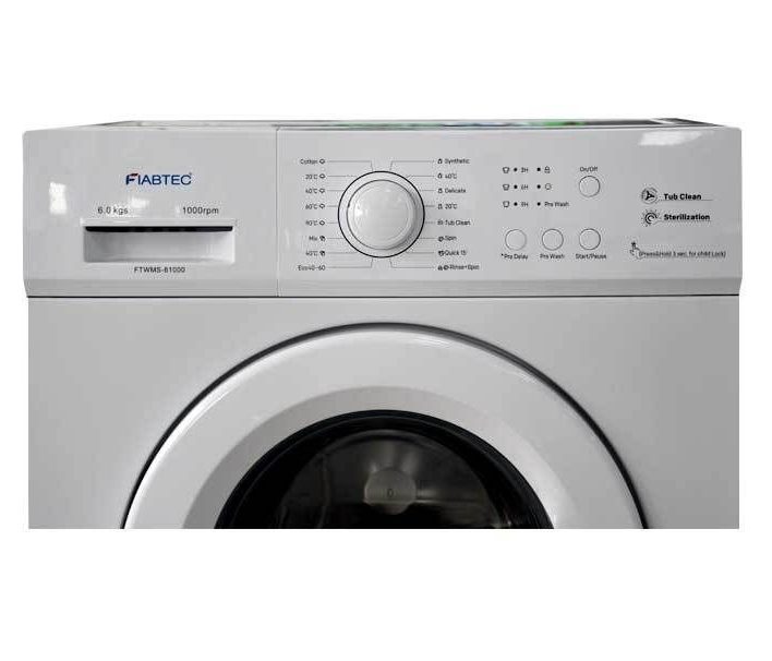 Lave-Linge Fiabtec FTWMS-61000, 6Kg à Chargement Frontal – Image 3