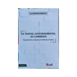 Le Travail Gouvernemental au Cameroun, de Fred EBONGUE MAKOLLE, 2019