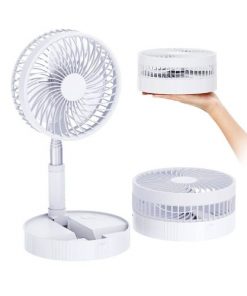 Alternative view of Mini Ventilateur Extensible, 1 Mètre de Hauteur avec Batterie
