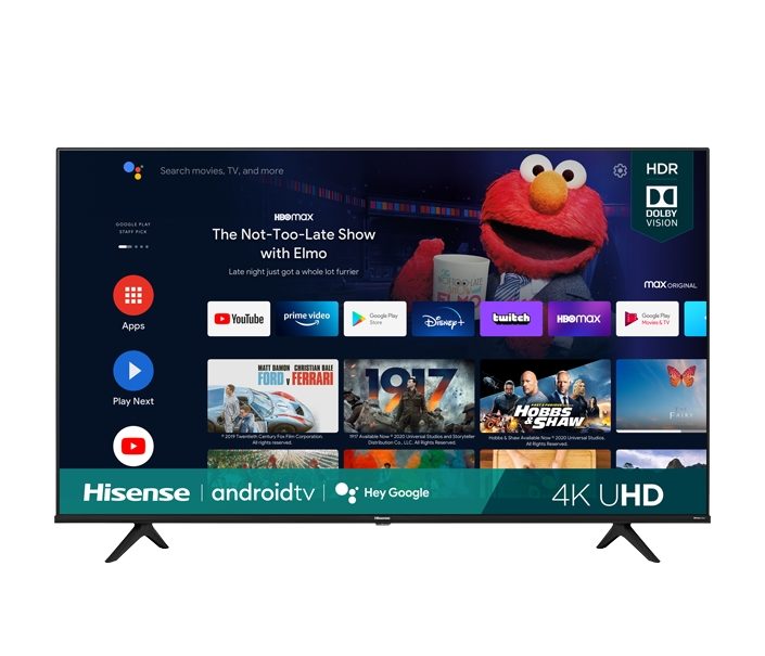 Moniteur Ecran Plat Hisense 58A6G, Smart LED UHD 4K Android LED TV 58 Pouces