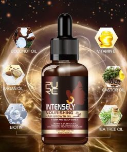 Alternative view of Huile de croissance capillaire PURC Intensely Nourishing Hair Growth Oil