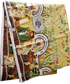 Alternative view of Pagne du 8 Mars 2023 Tissu 6 Yard Jaune