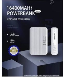 Powerbank 16400 mAh avec un Câble USB-A, PB04 Djamanais
