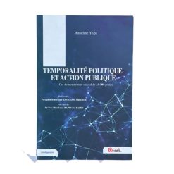 Temporalité Politique et Action Publique, de Anselme YOGO. 2020