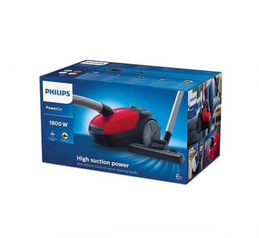 Aspirateur PHILIPS PowerGo FC8293/61, 1800W avec Sac 3L pour la Poussière – Image 7
