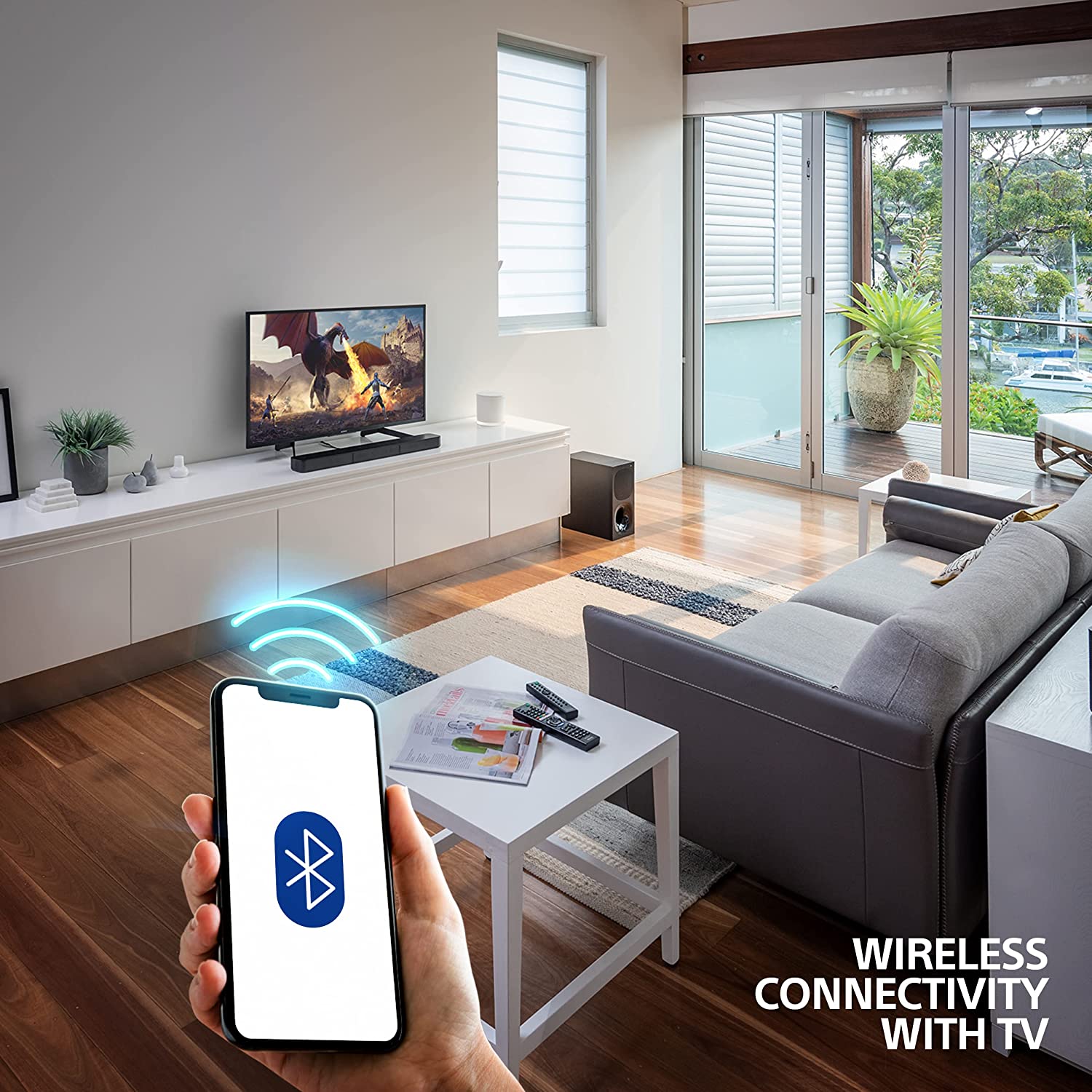 Barre de Son Home Cinéma Sony HT-S20R 5.1ch 400W, Garantie 1 An – Image 7