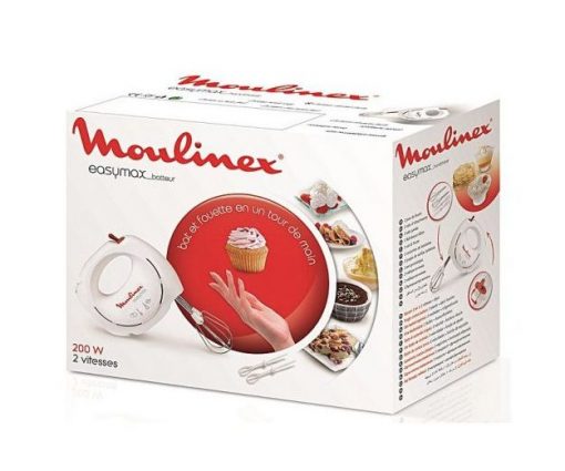 Batteur Moulinex Easy Max 2 Vitesses ABM11A30, 200W
