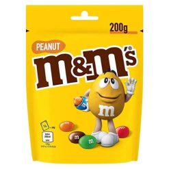 Bonbons Chocolat au Lait et Cacahuètes m&m'S Peanut 200g