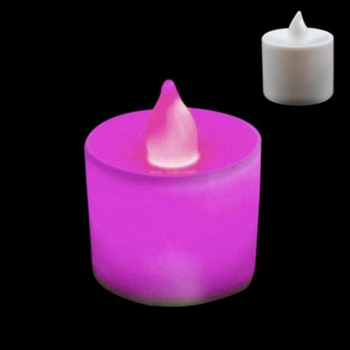 Bougie LED Sans Flamme créative multicolore – Image 2