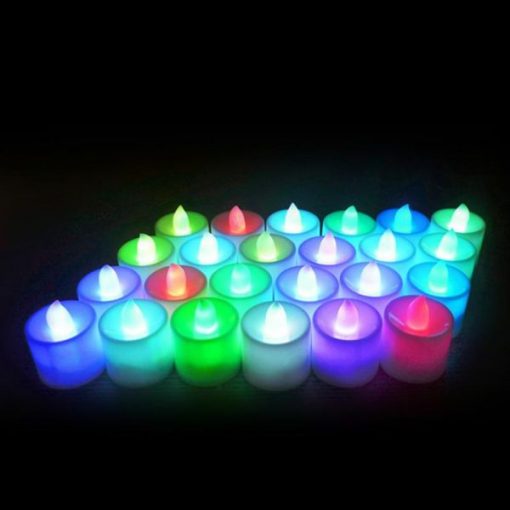 Bougie LED Sans Flamme créative multicolore – Image 5