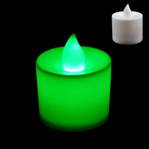 Bougie LED Sans Flamme créative multicolore