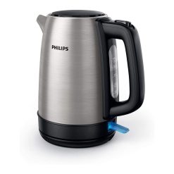 Bouilloire Philips HD9350/90, 2200W en Inox 1.7L, Garantie 3 Mois