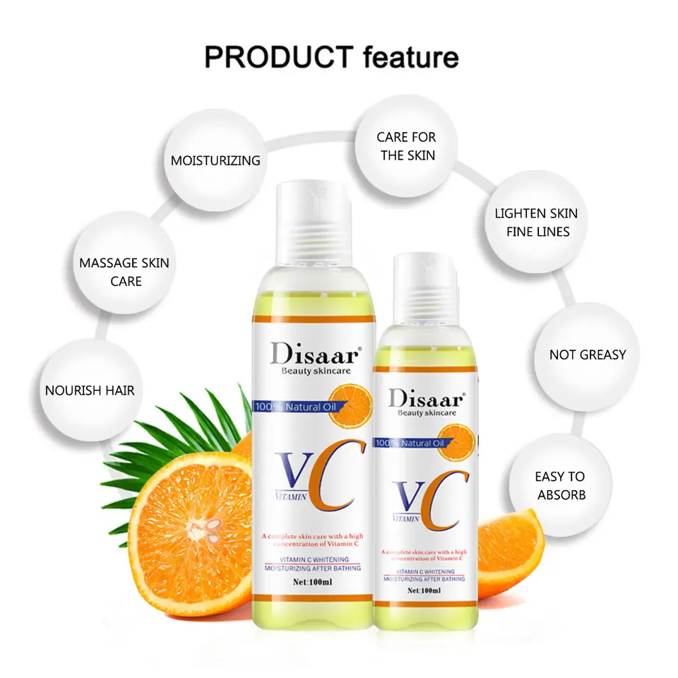Huile à la Vitamine C Disaar 100 ml – Image 2