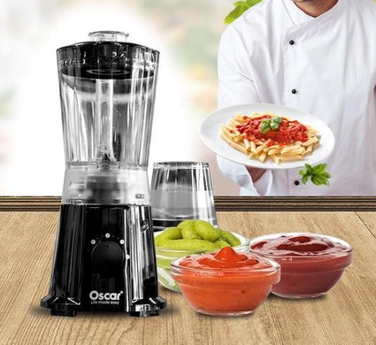 Robot Mixeur Oscar BL1197 Grand Bol et Moulin à Epices – Image 2