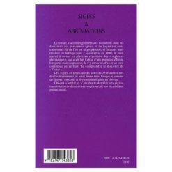 Alternative view of Sigles et Abréviations : Logement Retraite Social et Médico-Social