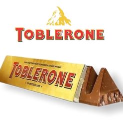 TOBLERONE Chocolat au Lait de Suisse avec Nougat au Miel et aux Amandes 100g