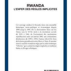 Alternative view of Rwanda l’Enfer des Règles Implicites