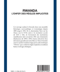 Alternative view of Rwanda l’Enfer des Règles Implicites
