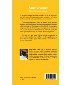 Alternative view of ÂME VIVANTE, Mes visions du monde, Poésie Livre broché