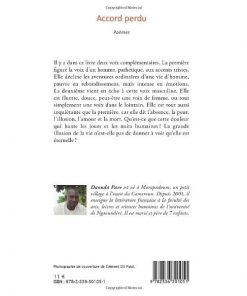 Alternative view of Accord perdu, Poèmes Broché, 1 juillet 2013, de Daouda Pare