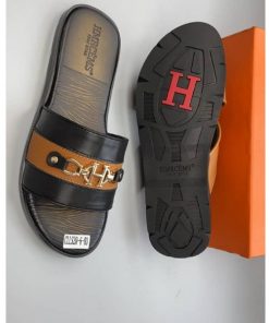 Babouches, Sandales Homme en Cuir HMRCEMS