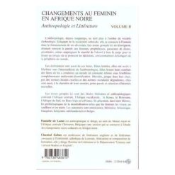 Alternative view of Changement Au Féminin En Afrique Noire (Anthropologie Et Littérature) Volume 2