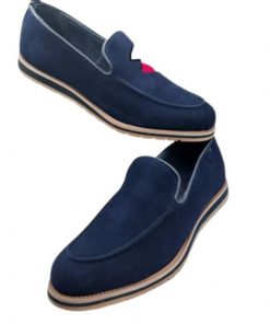 Alternative view of Chaussures, Mocassin en Daim et en Cuir pour Homme
