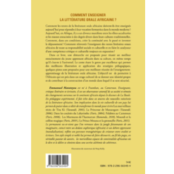 Alternative view of Comment Enseigner la Littérature Orale Africaine ?