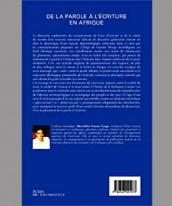 Alternative view of De la Parole à L’Ecriture en Afrique
