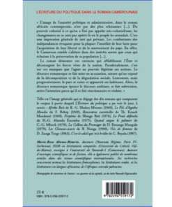 Alternative view of L’écriture du Politique dans le Roman Camerounais