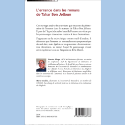 Alternative view of L’Errance dans les Romans de Tahar Ben Jelloun