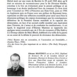 Alternative view of LA PAIX CALOMNIÉE ou les conséquences économiques de M. Keynes