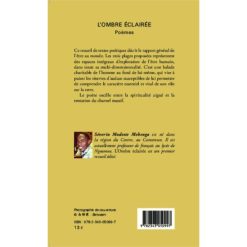 Alternative view of L'OMBRE ÉCLAIRÉE, Poèmes de Séverin Modeste Mebenga Ekomba